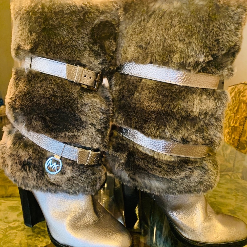Micheal Kors fury boots.